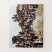 Eisenbahn Ost trifft auf westliche Lagen der letzt Puzzle (Vertikal)