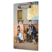 EISENBAHN-PLAKAT, 1898 KLEMMBRETT (Links)