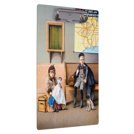 EISENBAHN-PLAKAT, 1898 KLEMMBRETT (Rechts)