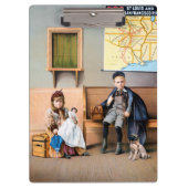 EISENBAHN-PLAKAT, 1898 KLEMMBRETT (Vorderseite)