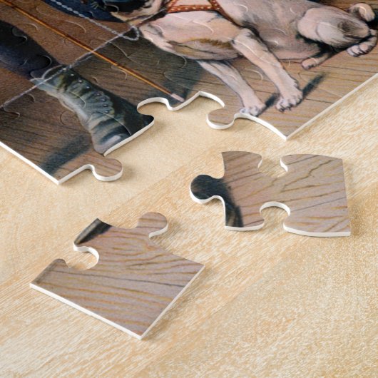 EISENBAHN-PLAKAT, 1898 PUZZLE (Seite)