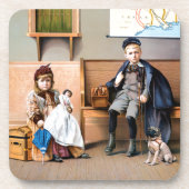 EISENBAHN-PLAKAT, 1898 UNTERSETZER (Vorderseite)