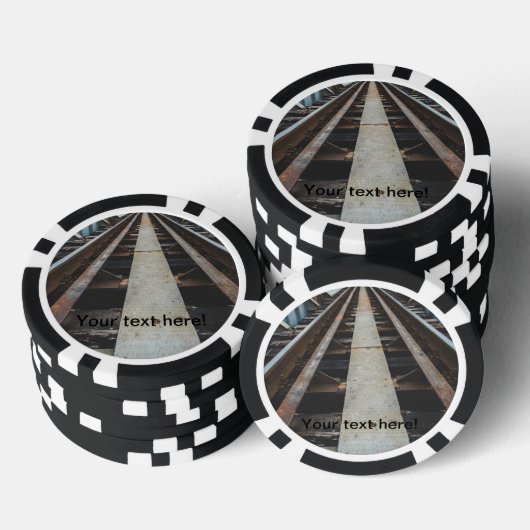 "Eisenbahn" Pokerchips (Stapel)