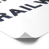 Eisenbahn Postbeamte 1926 Poster (Ecke)