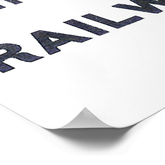 Eisenbahn Postbeamte 1926 Poster (Ecke)