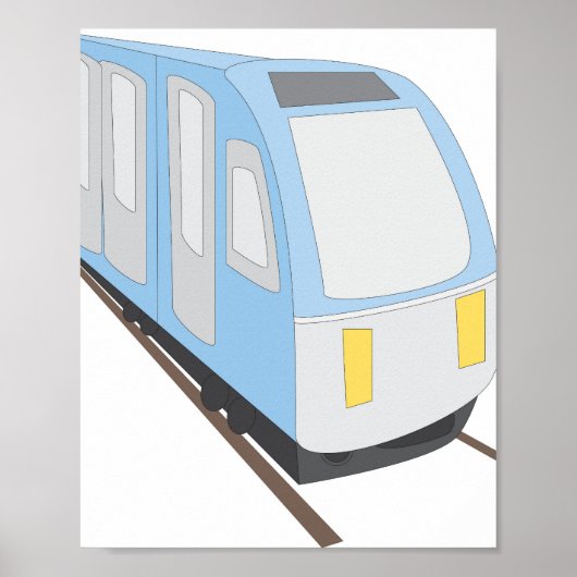 Eisenbahn Poster (Vorne)