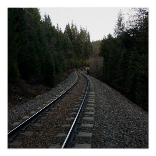 Eisenbahn Poster (Vorderseite)