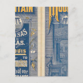 Eisenbahn Postkarte (Vorderseite)