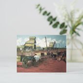 Eisenbahn Postkarte (Stehend Vorderseite)