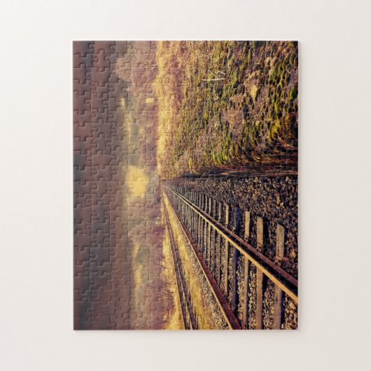 Eisenbahn Puzzle (Vertikal)