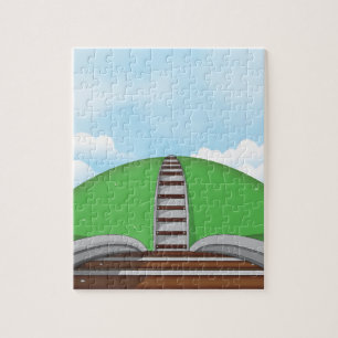 Eisenbahn Puzzle