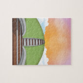 Eisenbahn Puzzle (Horizontal)