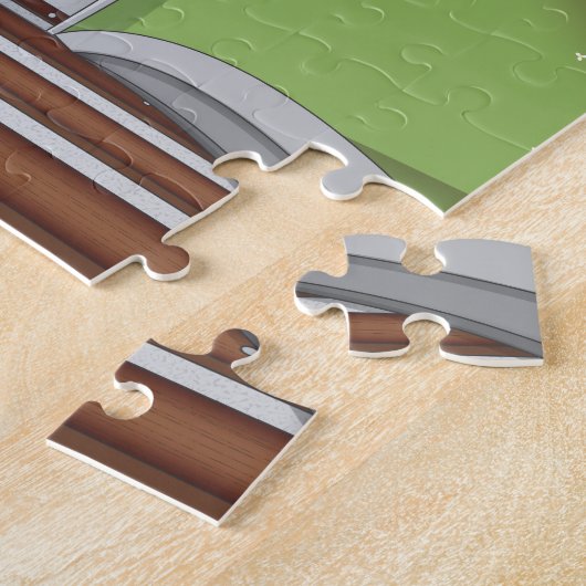 Eisenbahn Puzzle (Seite)