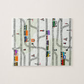 Eisenbahn Puzzle (Horizontal)