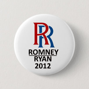 Eisenbahn Romney Ryan '12 Button