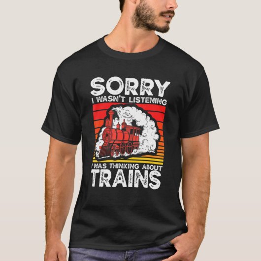 Eisenbahn-Sammlerbahn I dachte ab T-Shirt (Vorderseite)