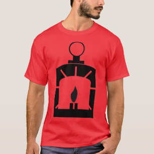 Eisenbahn-Schwarzes Emblem T-Shirt