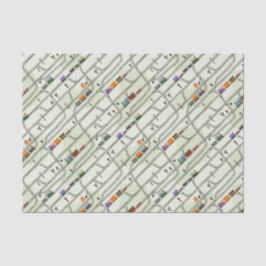 Eisenbahn Seidenpapier