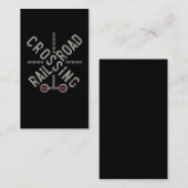 Eisenbahn-Signalzug Lokomotive Retro-Triebzug Visitenkarte (Vorne/Hinten)