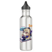 Eisenbahn. Sonnen, Gewehre raus Edelstahlflasche (Links)