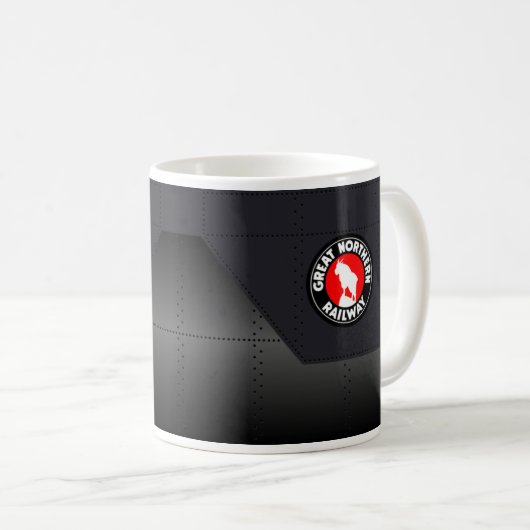 Eisenbahn-Tasse A404 - Vanderbilt Tender - GN Kaffeetasse (VorderseiteRechts)
