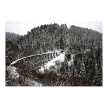 Eisenbahn Trestle in Cloudcroft New Mexico