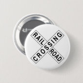 EISENBAHN-ÜBERFAHRT BUTTON (Vorne & Hinten)