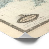 Eisenbahn und Kanäle der Britischen Inseln Poster (Ecke)