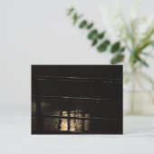 Eisenbahn und Wassertropfen Postkarte (Stehend Vorderseite)