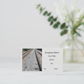 Eisenbahn Visitenkarte (Stehend Vorderseite)