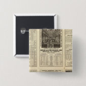 Eisenbahn von Chicago und Alton 2 Button (Vorne & Hinten)