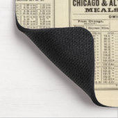 Eisenbahn von Chicago und Alton 2 Mousepad (Ecke)