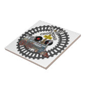 Eisenbahn Zug Fliese (Seite)