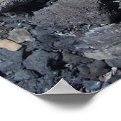 Eisenbahnbahnhof Poster (Ecke)