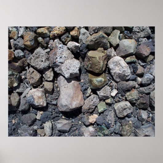 Eisenbahnbahnhof Poster (Vorne)