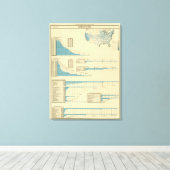 Eisenbahnbeförderung Leinwanddruck (Insitu (Holzboden))