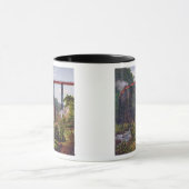 Eisenbahnbrücke bei Metlac, 'vom Album des Mexic Tasse (Zentrum)