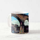 Eisenbahnbrücke Durham Kaffeetasse (Vorderseite Links)
