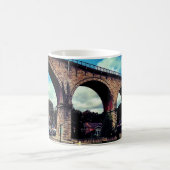 Eisenbahnbrücke Durham Kaffeetasse (Mittel)