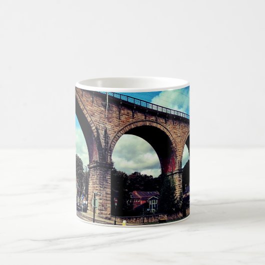 Eisenbahnbrücke Durham Kaffeetasse (Mittel)
