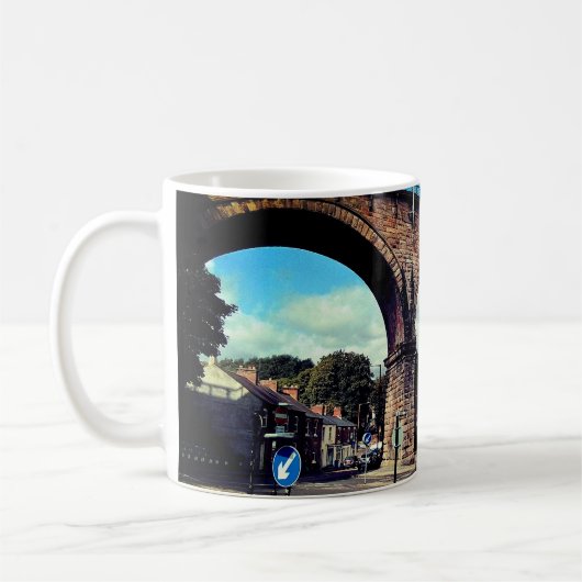 Eisenbahnbrücke Durham Kaffeetasse (Links)
