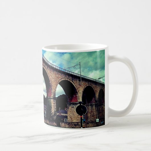 Eisenbahnbrücke Durham Kaffeetasse (Rechts)