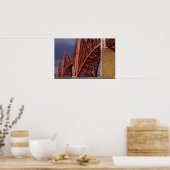 Eisenbahnbrücke Forth von Süd-Queensferry Poster (Küche)
