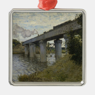 Eisenbahnbrücke in Argenteuil (Eisenbahn) (von Mon Ornament Aus Metall