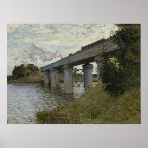 Eisenbahnbrücke in Argenteuil (Eisenbahn) (von Mon Poster