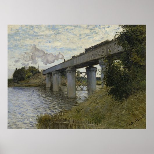 Eisenbahnbrücke in Argenteuil (Eisenbahn) (von Mon Poster (Vorne)