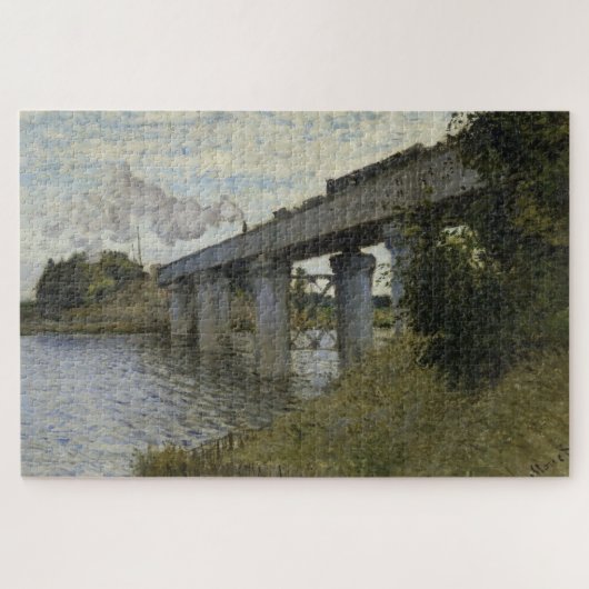 Eisenbahnbrücke in Argenteuil (Eisenbahn) (von Mon Puzzle (Horizontal)