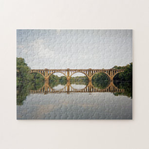 Eisenbahnbrücke in Fredericksburg Virginia Puzzle