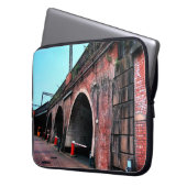 Eisenbahnbrücke Leeds Laptopschutzhülle (Vorderseite Links)