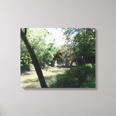 Eisenbahnbrücke Leinwanddruck (Vorderseite)